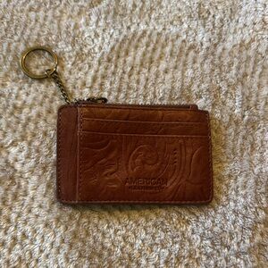 American Leather Co. Brown Keychain Wallet